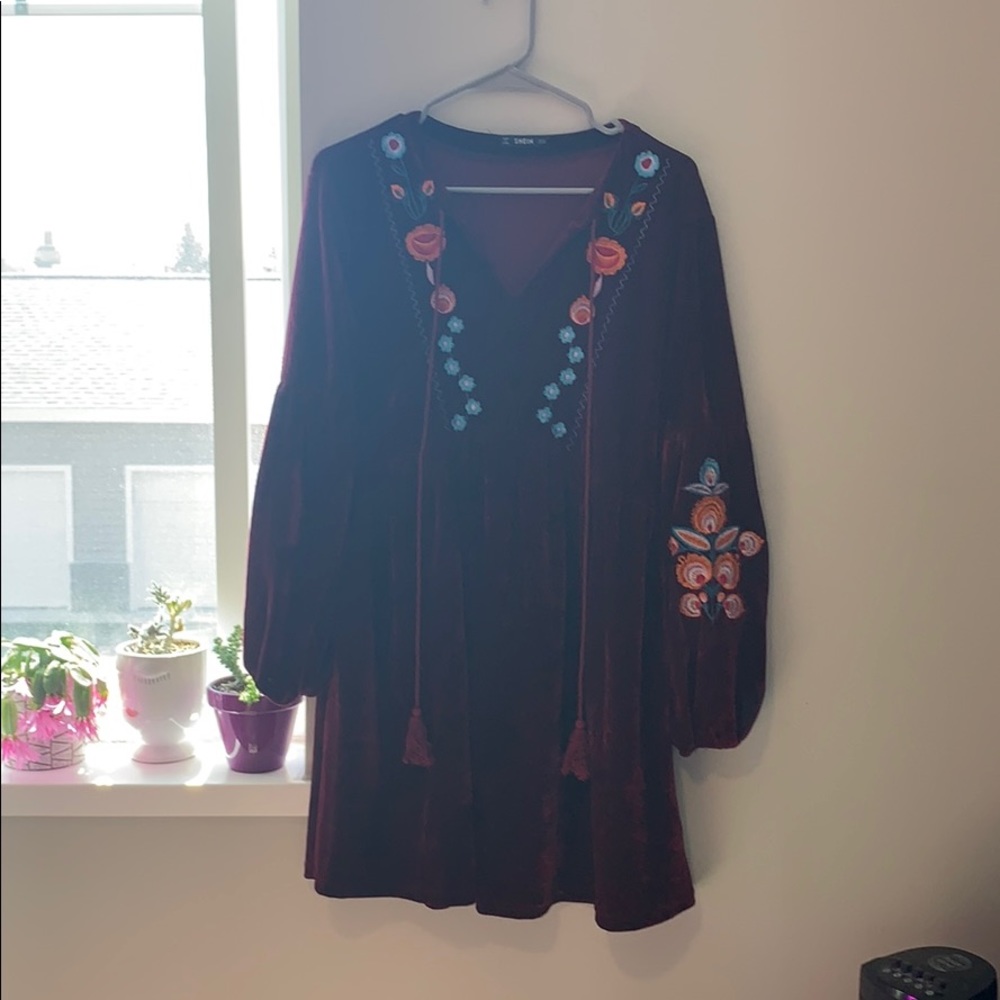 Velvet dress